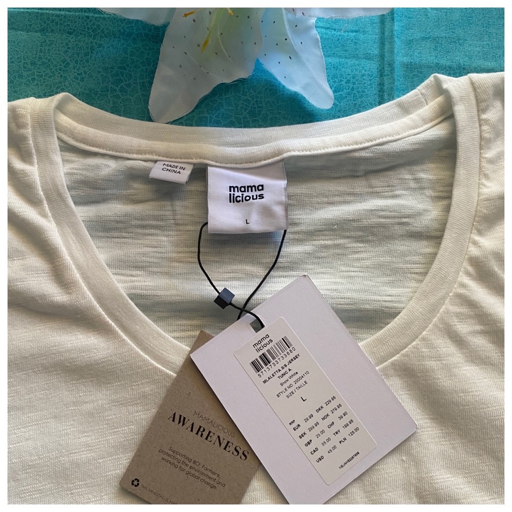 Mamalicious maternity lace detail dress - Picture 3 of 7